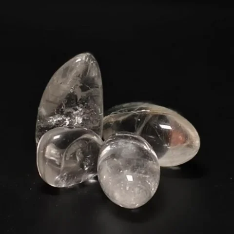 Clear Quartz Shivling All 4