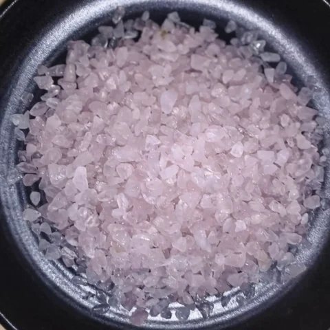 Rose Quartz Chips Stones Dish